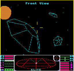 Thargoids and Thargons in the 6502 Second Processor version of Elite