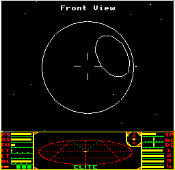A view of Leesti in BBC Micro Elite
