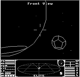 A Dodo station in the Compendium version of Acorn Electron Elite