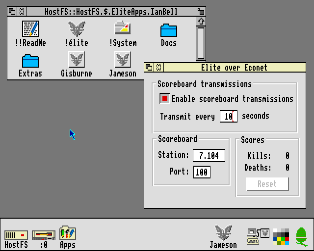 The EliteNet application