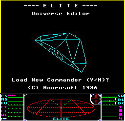 The Elite Universe Editor