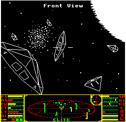 BBC Micro Elite screenshot