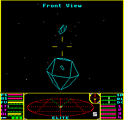 A transporter in the BBC Master version of Elite