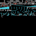 Example pattern table 1 showing both colours in NES Elite