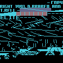 Pattern table showing the pre-rendered patterns in NES Elite