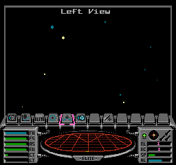 Stardust particles in NES Elite